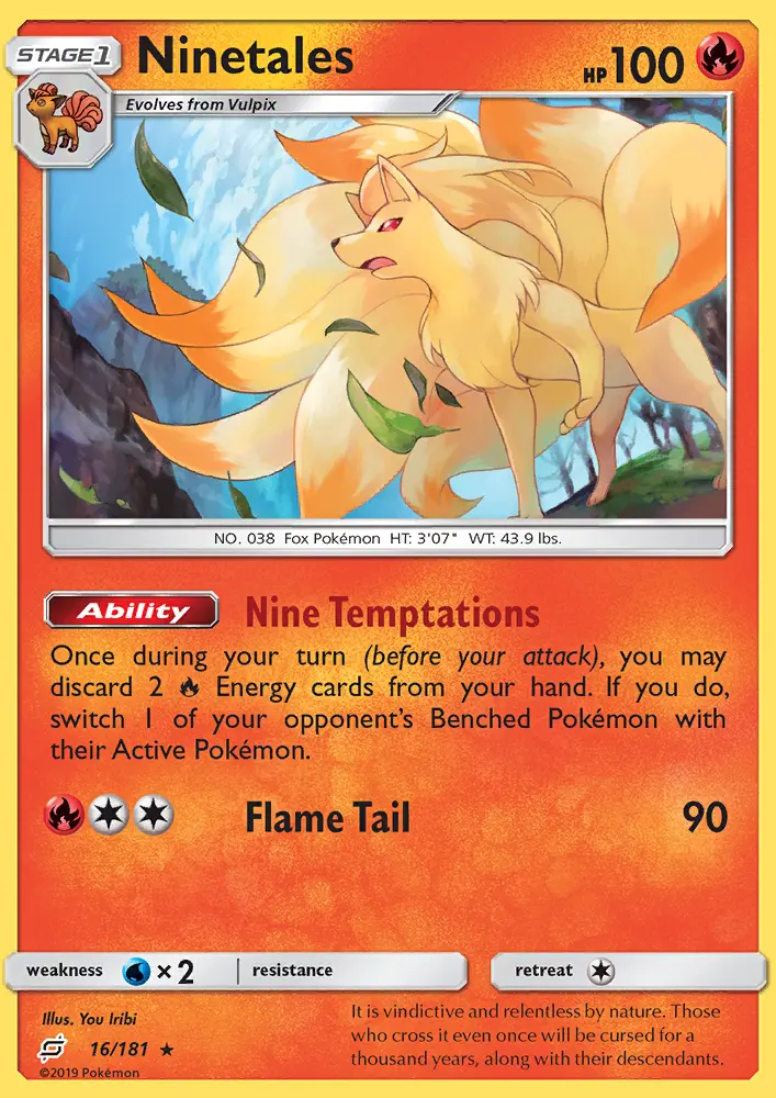 Ninetales, Team Up 16