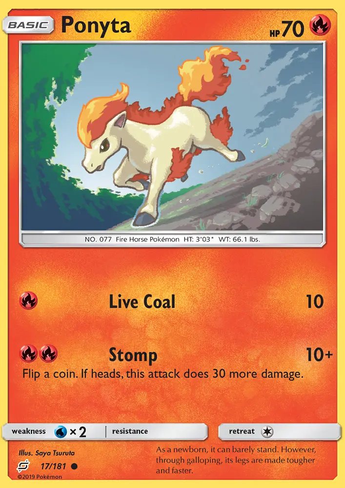Ponyta, Team Up 17