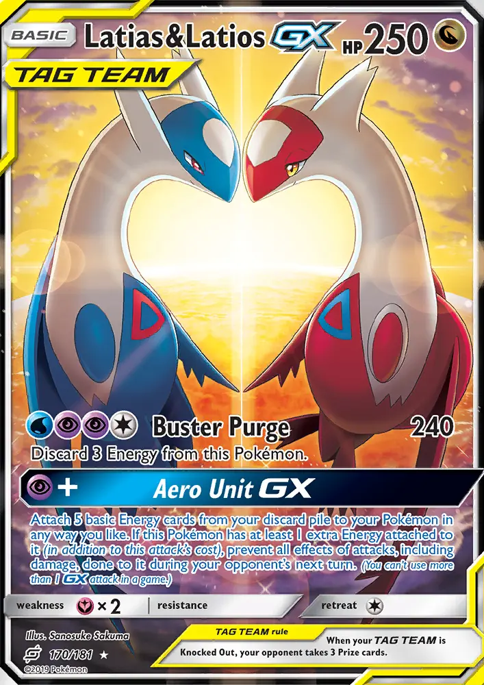 Latias & Latios GX, Team Up 170