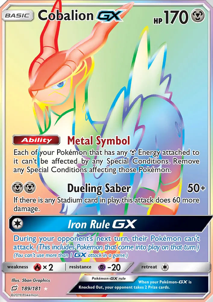 Cobalion GX, Team Up 189
