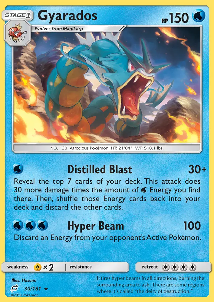 Gyarados, Team Up 30