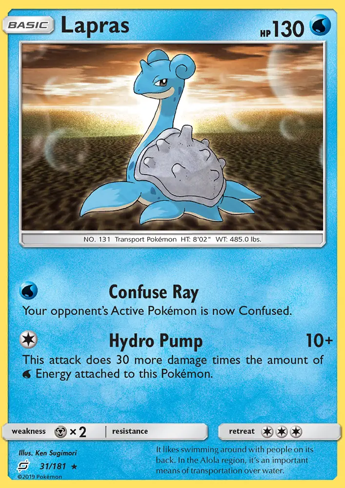 Lapras, Team Up 31