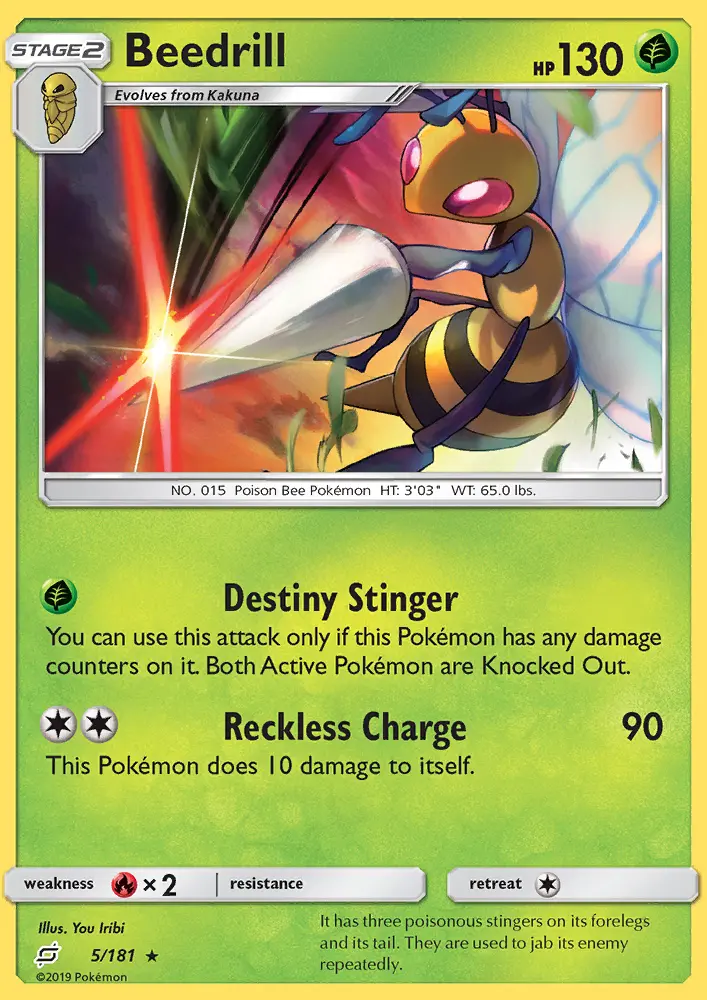 Beedrill, Team Up 5