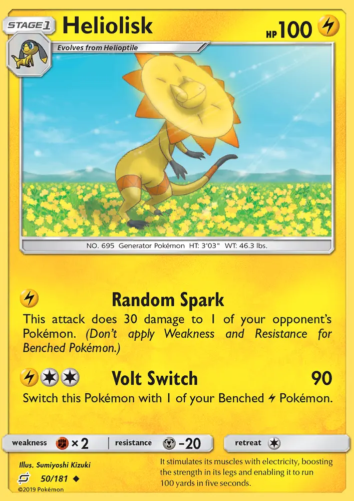 Heliolisk, Team Up 50