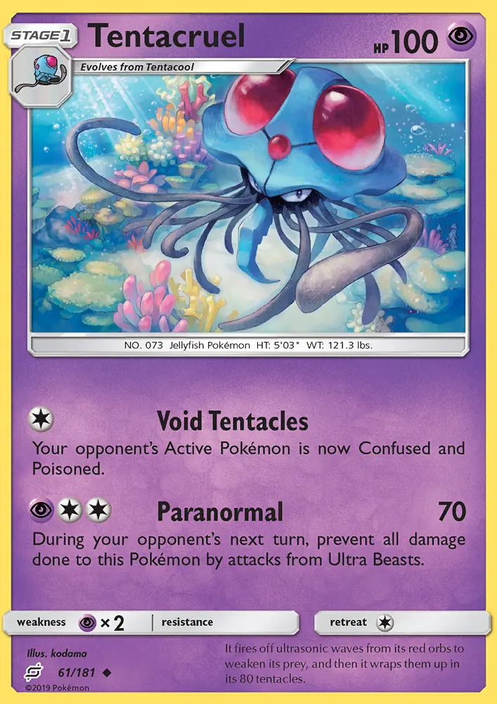 Tentacruel, Team Up 61