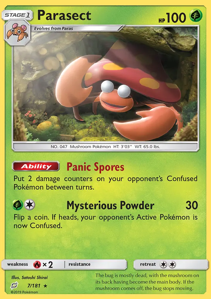 Parasect, Team Up 7
