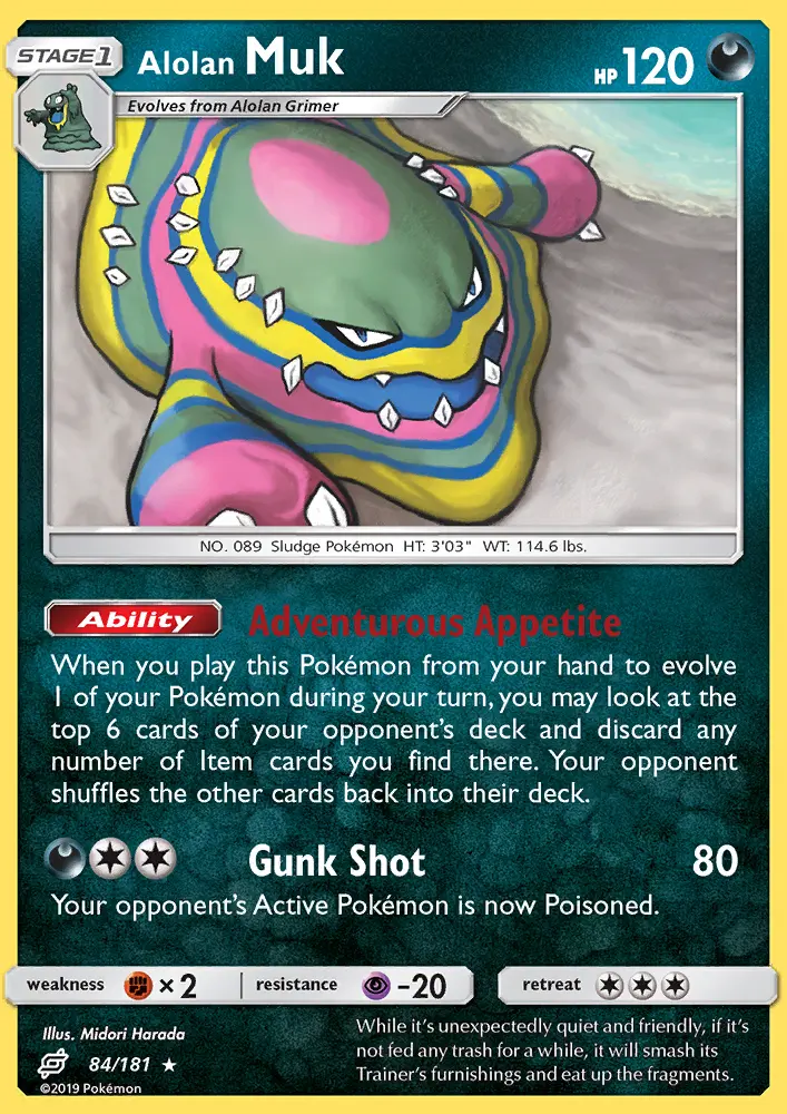 Alolan Muk, Team Up 84