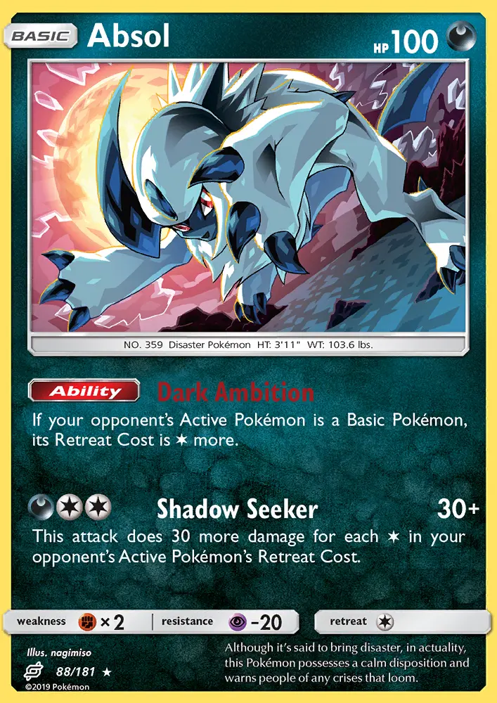 Absol, Team Up 88