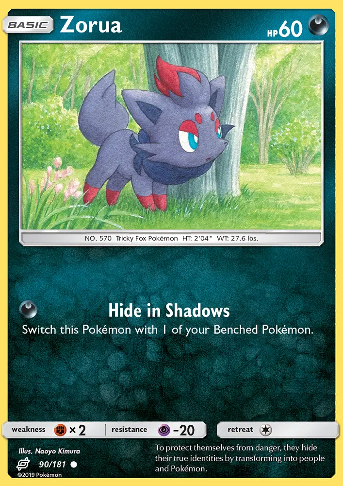Zorua, Team Up 90