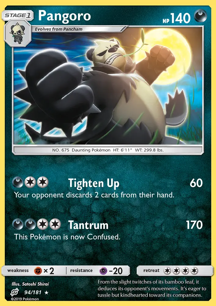 Pangoro, Team Up 94