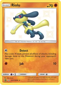 Riolu, Destinées Occultes Coffre Étincelant SV21