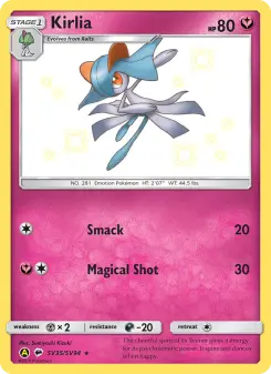 Kirlia, Destinées Occultes Coffre Étincelant SV35