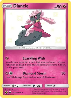 Diancie, Destinées Occultes Coffre Étincelant SV36
