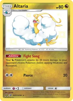 Altaria, Destinées Occultes Coffre Étincelant SV37