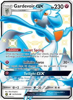 Gardevoir-GX, Destinées Occultes Coffre Étincelant SV75