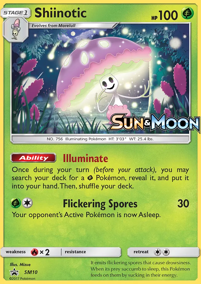 Shiinotic, SM Black Star Promos SM10