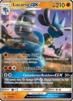 Lucario GX, Promo SM SM100