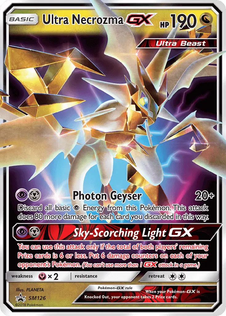 Ultra Necrozma GX, SM Black Star Promos SM126