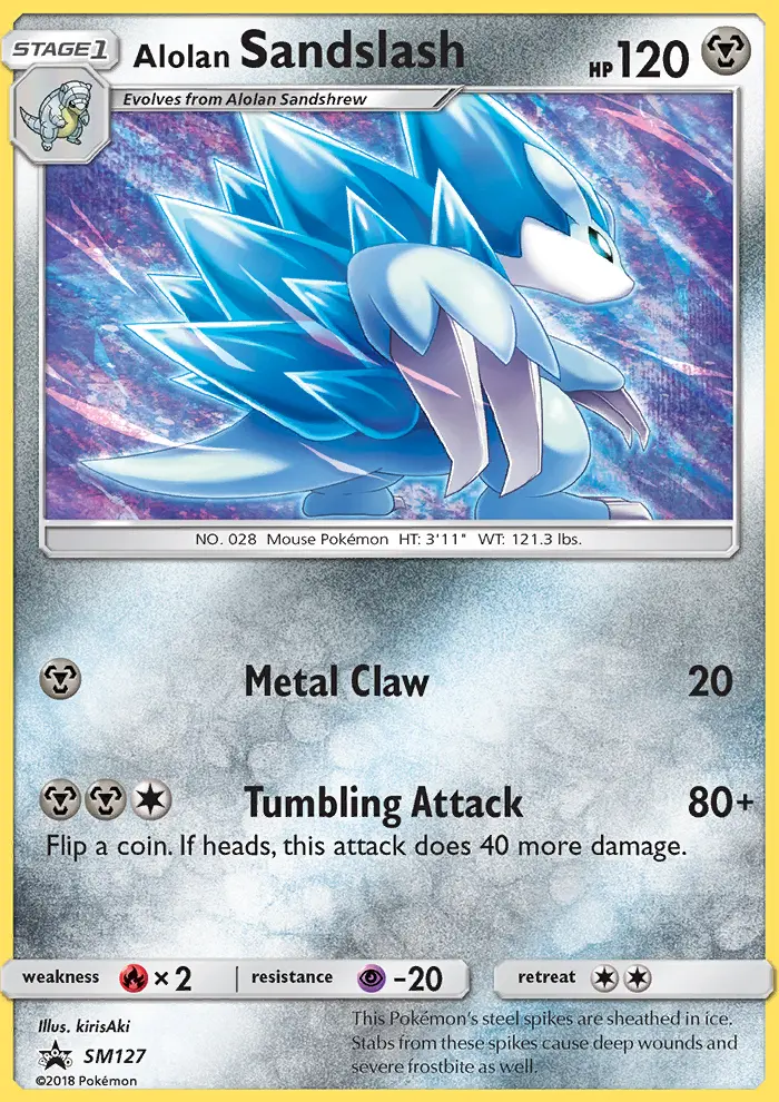 Alolan Sandslash, SM Black Star Promos SM127