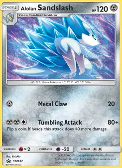 Sablaireau d’Alola, Promo SM SM127