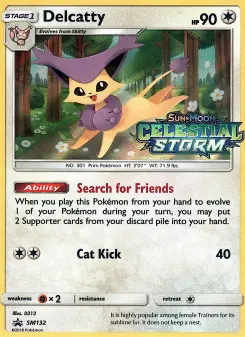 Delcatty, Promo SM SM132