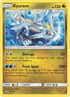 Kyurem, Promo SM SM142