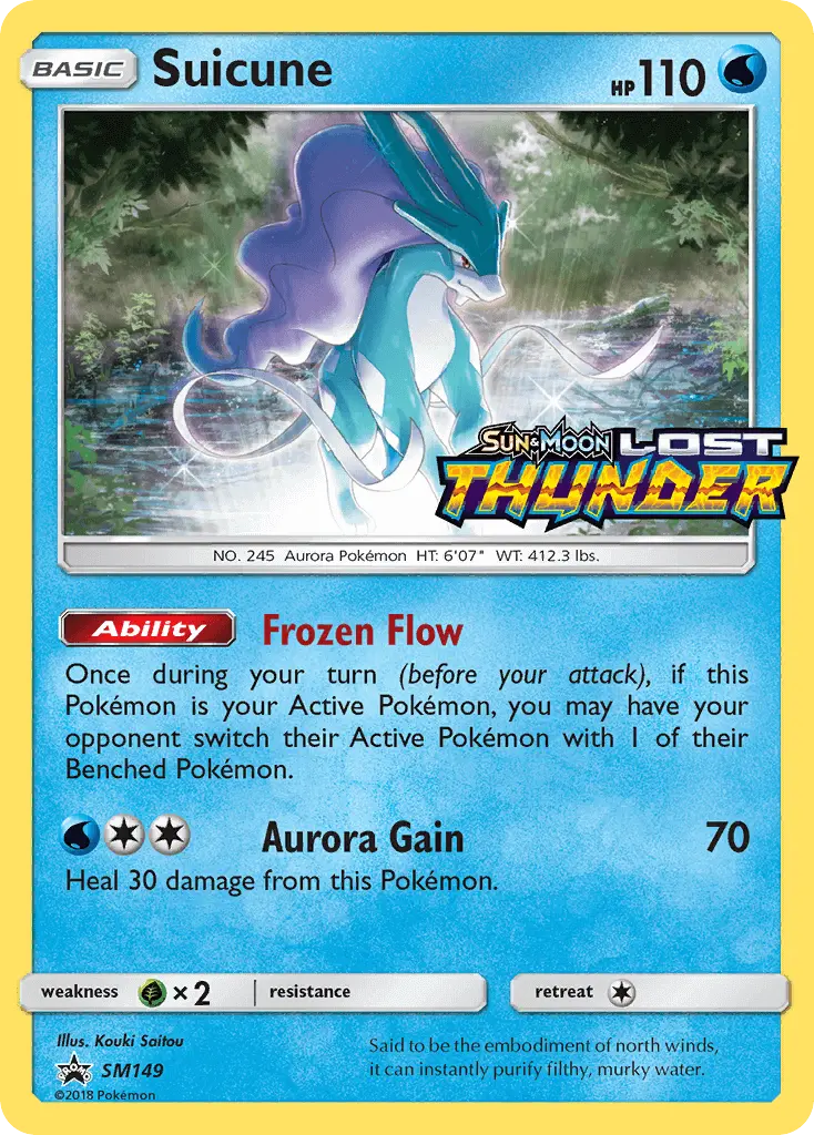 Suicune, SM Black Star Promos SM149