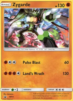 Zygarde, Promo SM SM15