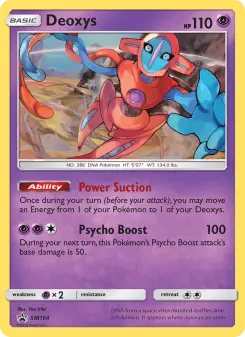 Deoxys, Promo SM SM164