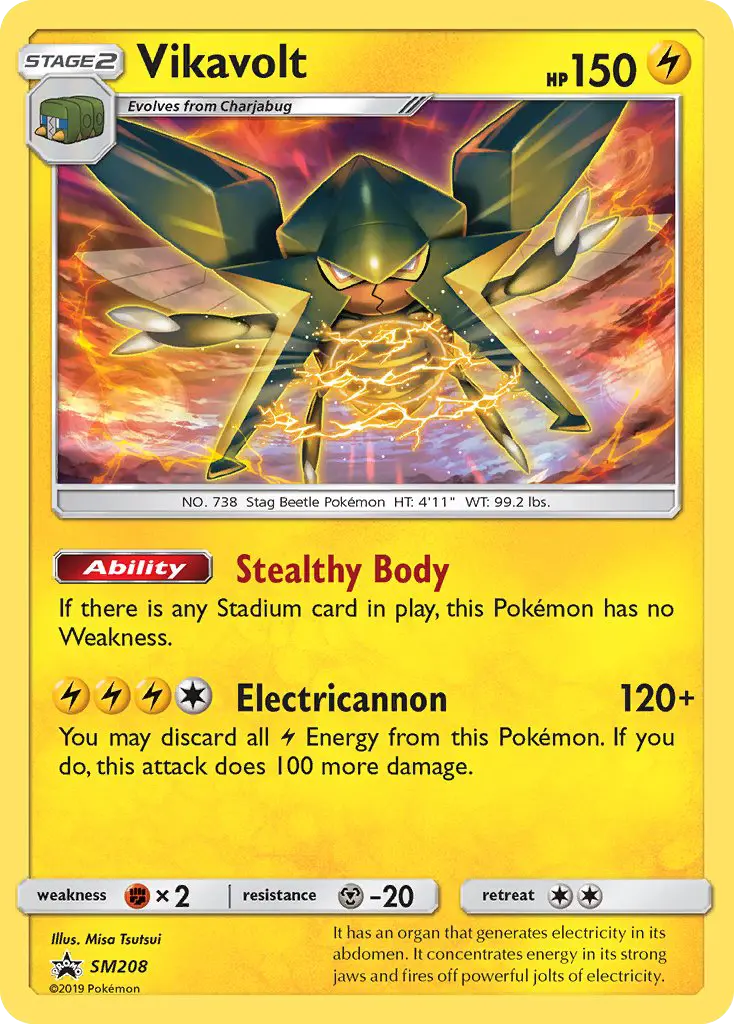 Vikavolt, SM Black Star Promos SM208