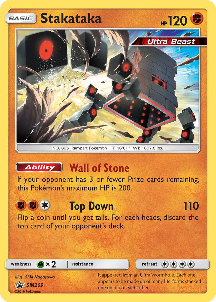 Stakataka, SM Black Star Promos SM209