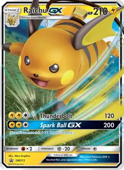 Raichu GX, Promo SM SM213