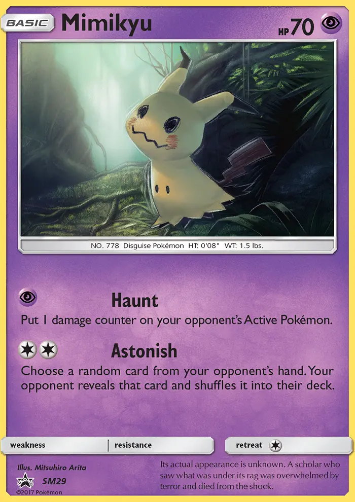 Mimikyu, SM Black Star Promos SM29