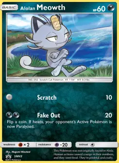Miaouss d’Alola, Promo SM SM43