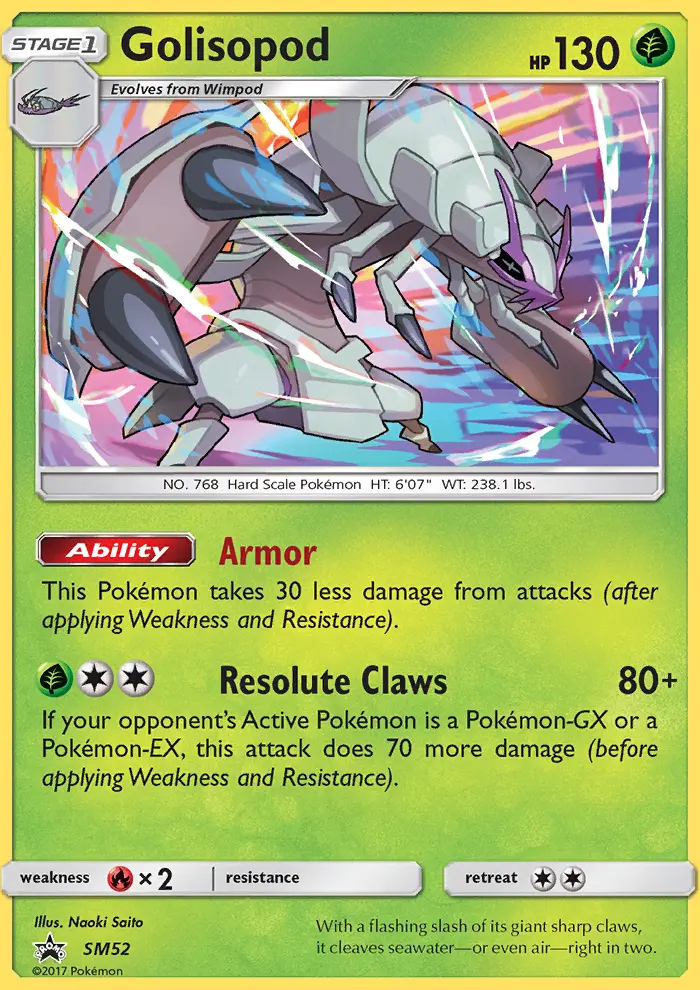 Golisopod, SM Black Star Promos SM52