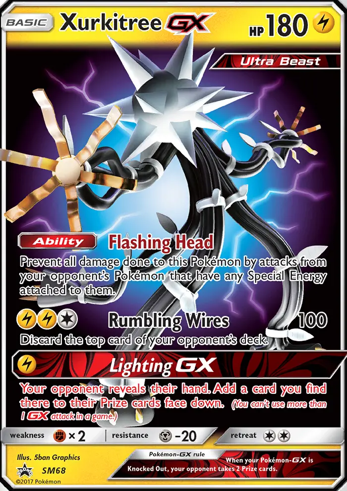 Xurkitree GX, SM Black Star Promos SM68