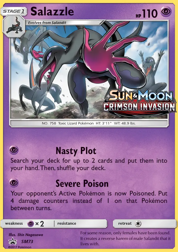 Salazzle, SM Black Star Promos SM73