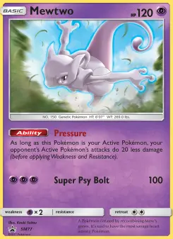 Mewtwo, Promo SM SM77