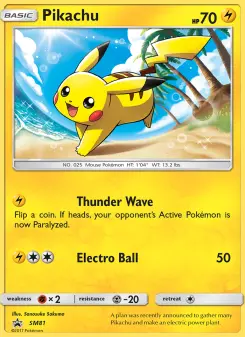 Pikachu, Promo SM SM81