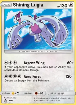 Lugia Brillant, Promo SM SM82