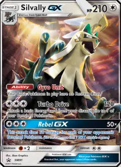 Silvallié GX, Promo SM SM91