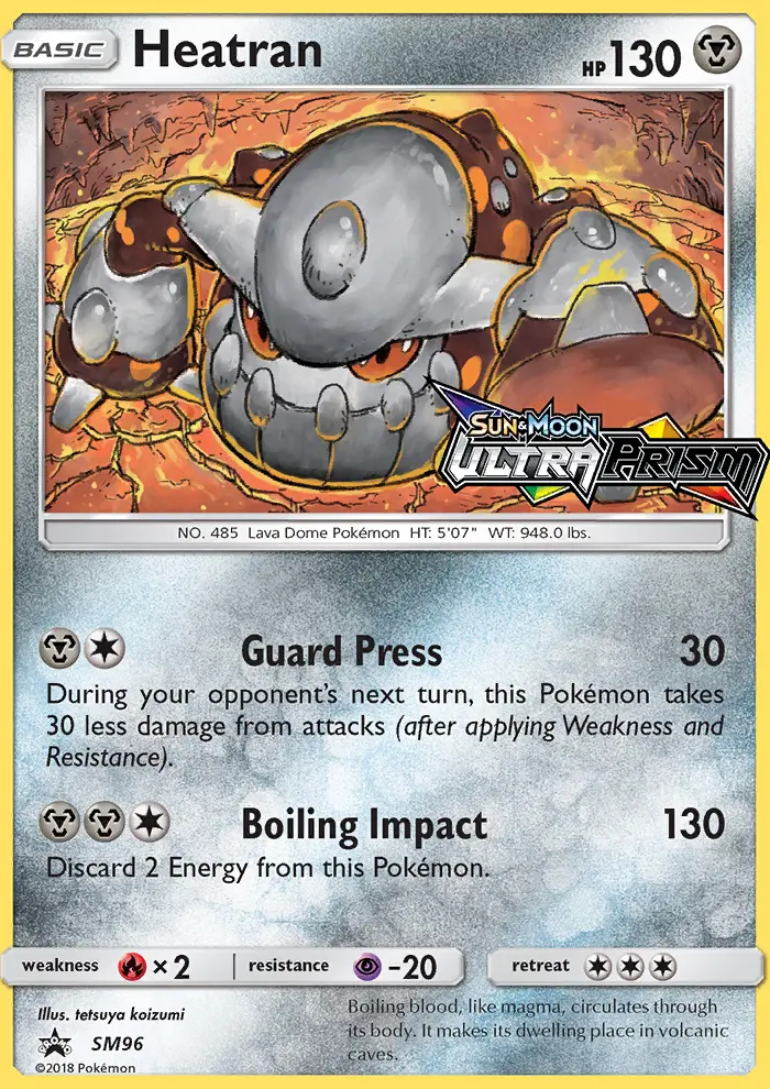 Heatran, SM Black Star Promos SM96