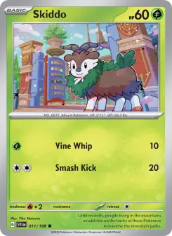 Skiddo, Scarlet & Violet 011