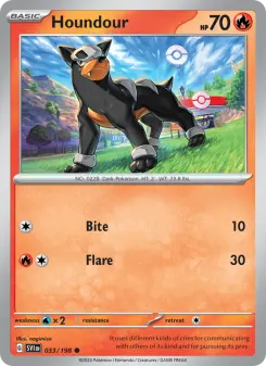 Houndour, Scarlet & Violet 033
