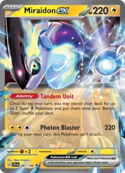 Miraidon ex, Scarlet & Violet 081