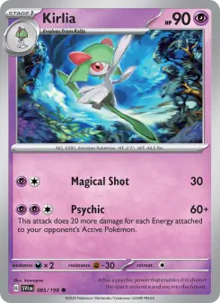 Kirlia, Scarlet & Violet 085