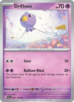 Drifloon, Scarlet & Violet 089