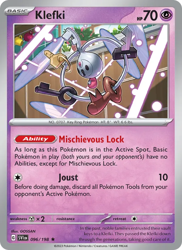 Klefki, Scarlet & Violet 096