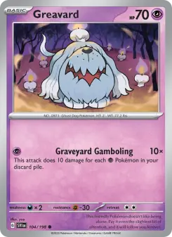 Greavard, Scarlet & Violet 104