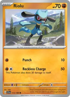 Riolu, Scarlet & Violet 113